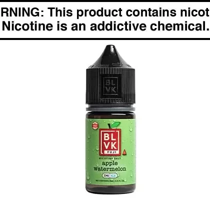 APPLE WATERMELON ICE BY BLVK FUJI SALT 30ML - Vapejuice