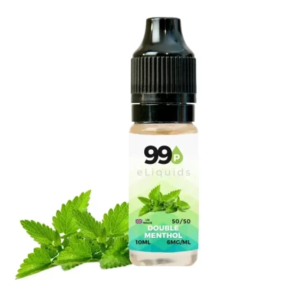 Double Menthol E Liquid 50/50 – 10ml
