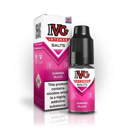 IVG Intense Nic Salt E Liquid Summer Blaze - Nicotine strength#20mg>10mg (DD68AB)