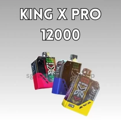 King X Pro 12000 Puffs - Lychee Berries