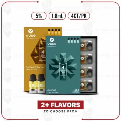 Vuse Alto Pods 5.0% – 4CT PK - Thevapersworld