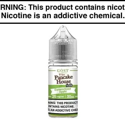 CARAMELIZED APPLE BY PANCAKE HOUSE SALTS 30ML - Vapejuice