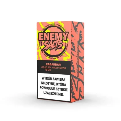 Liquid Enemy Salt 18mg 9ml Rabarbar