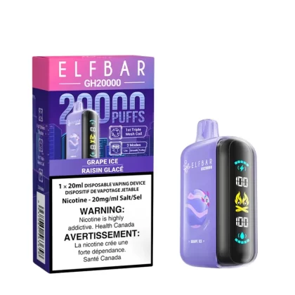 ELF BAR GH20K – GRAPE ICE