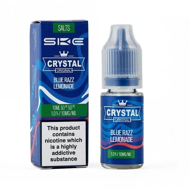 SKE Crystal Blue Razz Lemonade Nic Salt E Liquid – Original Series (10ml)