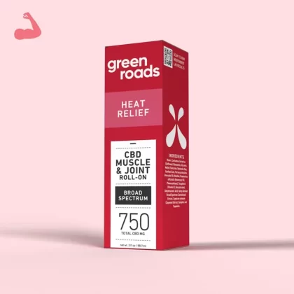 Heat Relief CBD Roll-On – 750mg (3oz)