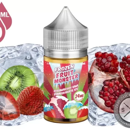 Strawberry Kiwi Pomegranate Ice Frozen Fruit Monster Salt 30ml