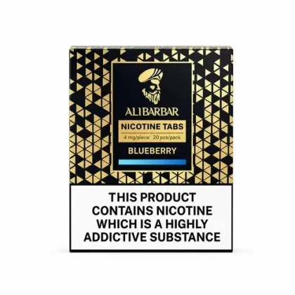 BLUEBERRY – ALIBARBAR NICOTINE TABS - Small / ALIBARBAR / Blueberry