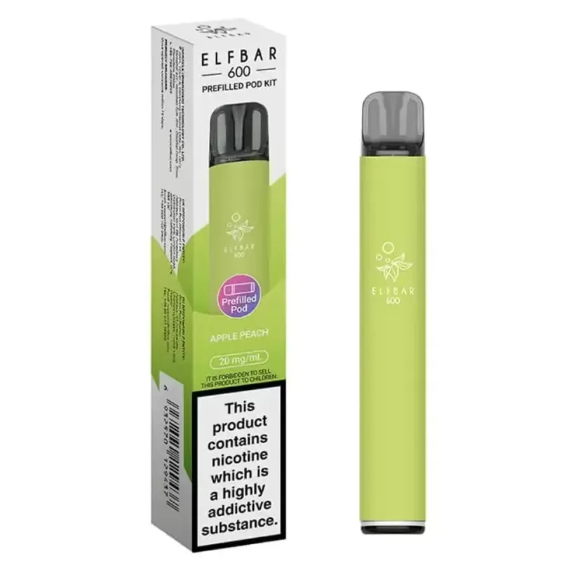 Elf Bar 600 Pod Vape Kit - Strawberry Ice