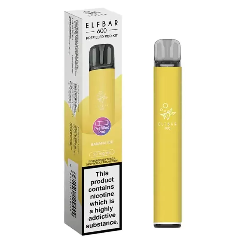 Elf Bar 600 Pod Vape Kit - Strawberry Ice - Image 2