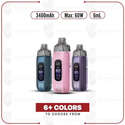 OXVA Vprime 2 Pod Kit - Mirage Purple, Black Carbon (A7B443)