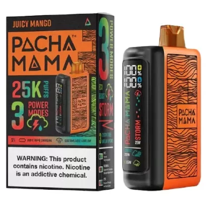 Pachamama 25000 Puffs Disposable Vape 25K – Juicy Mango
