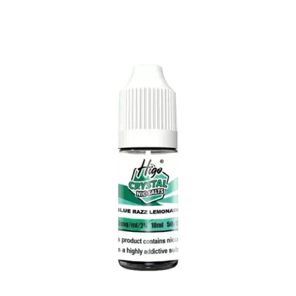 Higo crystal Blue Razz Lemonade Nic Salt Vape Juice - Strength 10mg