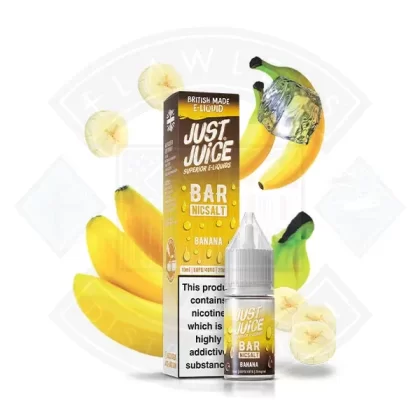 Just Juice Bar Nic Salt – Banana 10ml - Size#5mg>10mg>20mg