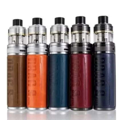 VooPoo Drag S Pro Starter Kit - Basalt Grey, Orange (A533E3)