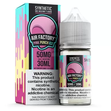 Pink Punch Ice by Air Factory Salt Tobacco-Free Nicotine Nicotine E-Liquid
