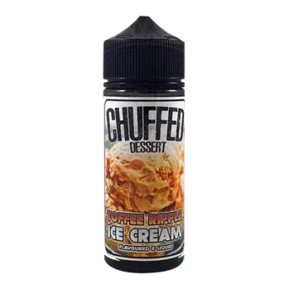 TOFFEE RIPPLE ICE CREAM DESSERT BY CHUFFED 100ML 70VG