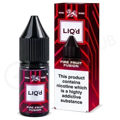 Fire Fruit Fusion Nic Salt E-Liquid by Liq’d