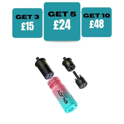 Enjoy Ultra 9000 Prefilled Pod Refills - Blueberry Cherry Cranberry