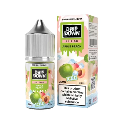 Drip Down Iced Series Apple Peach Ice 30ml (25/50 mg) - Vapebar Pk