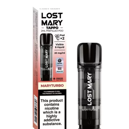 Maryturbo Lost Mary Tappo Pods (x2) - 20mg (2%)