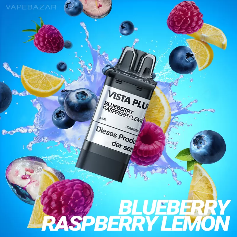 Vozol Vista Plug EZ Pod Set – Blueberry Raspberry Lemon