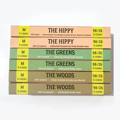 Canadian Lumber Cones : 98mm 6pk - Style#The Greens>The Hippy>The Woods