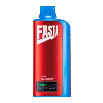 Sour Blue Cherry FASTA PLUGIN 18000 - Nicotine#50mg~Size#Single>5 Pack (04600D)