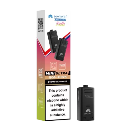 Straw' Lemonade Hayati Mini Ultra Refill Pack - Vapeshop Co