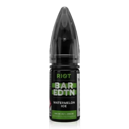 Watermelon ICE By Riot Squad Bar EDTN Salts 10ml - Nicotine Strength#20mg (Salt)>10mg (Salt)