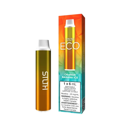 STLTH ECO - Orange Banana Ice - 20 mg/mL (wholeseller) - Excise ON, 20 mg/mL - ON