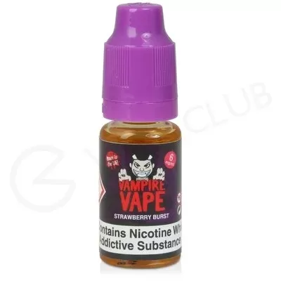 Strawberry Burst E-Liquid by Vampire Vape - Ecigpremium