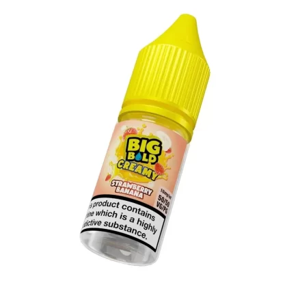 Strawberry Banana By Big Bold Creamy 10ml Nicotine Salt
