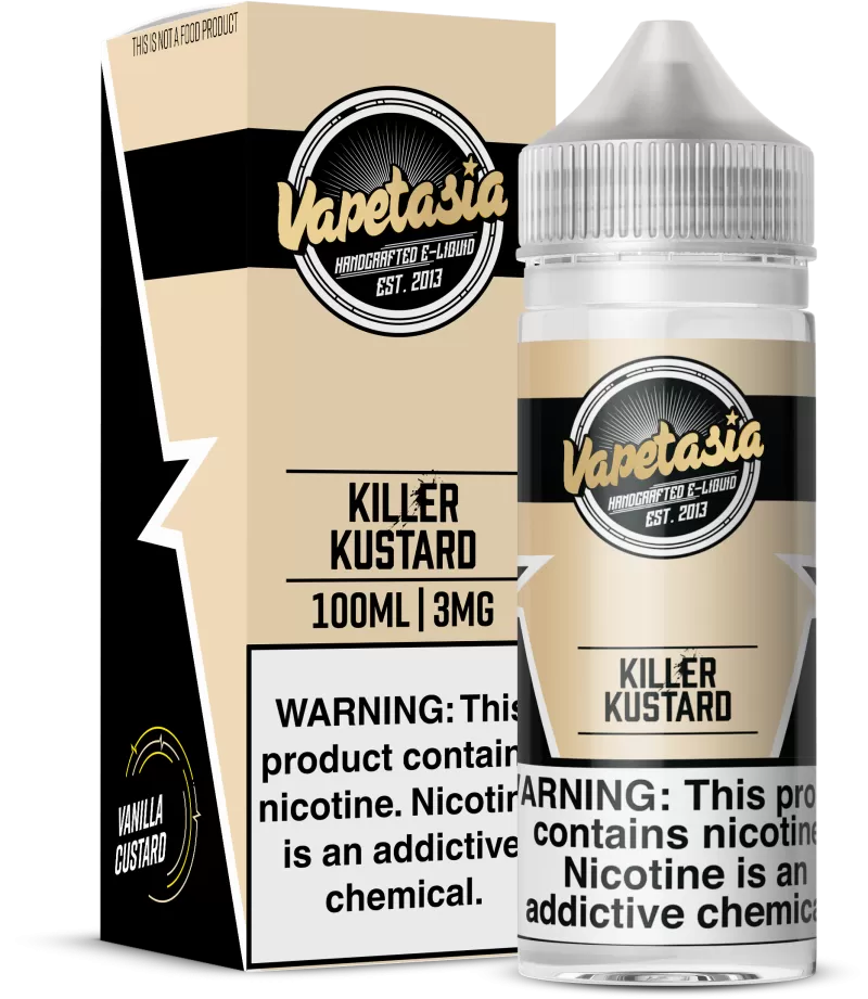 Vapetasia - Killer Kustard - 100ML E-Liquid - 6MG