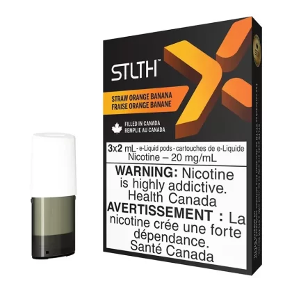 STLTH X E-Liquid Pod Pack – Straw Orange Banana