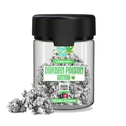 High Lyfe THC-A Pixie Dust Durban Poison Flower – 35g