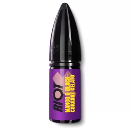 Mango Blackcurrant Gelato by Riot X - 5 mg/ml, 10 mg/ml
