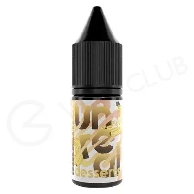 Banana Toffee Nic Salt E-Liquid by Unreal Desserts