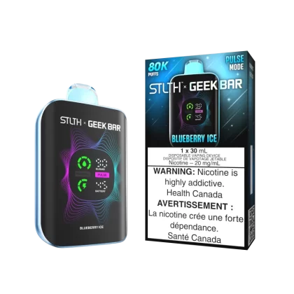 STLTH X GEEK BAR - Blueberry Ice - 20 mg/mL (wholeseller) (SK) - Excise FED