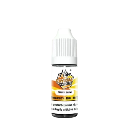 Higo crystal Fruit Gum Nic Salt Vape Juice - Strength