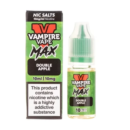 Double Apple Nic Salt E-Liquid by Vampire Vape Max - Vapesuperstore Co