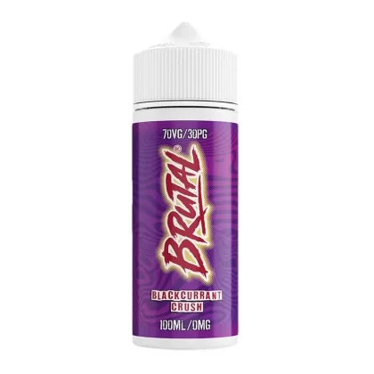 Blackcurrant Crush By Brutal Drinks 100ml Shortfill