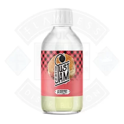 Just Jam Doughnut Strawberry Jam 0mg 200ml Shortfill E-Liquid