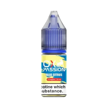 OXVA OX Passion Blue Citrus E Liquid 10ml - Nicotine Strength#20mg>10mg