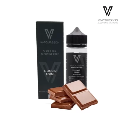 Vapoursson e-Liquid – Chocolate 0mg 100ml Shortfill | Cigee