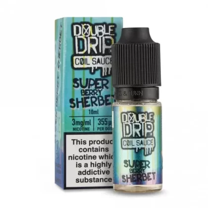 Double Drip Super Berry Sherbet E Liquid (10ml)