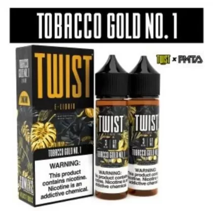 Tobacco Gold No. 1 E-Liquid by Twist E-Liquids - Size#120ml~Nicotine#3MG>6MG