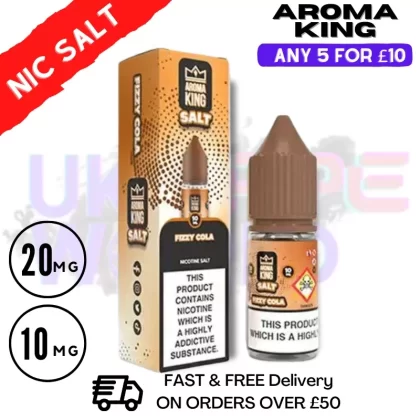 Fizzy Cola – Aroma King Nic Salt