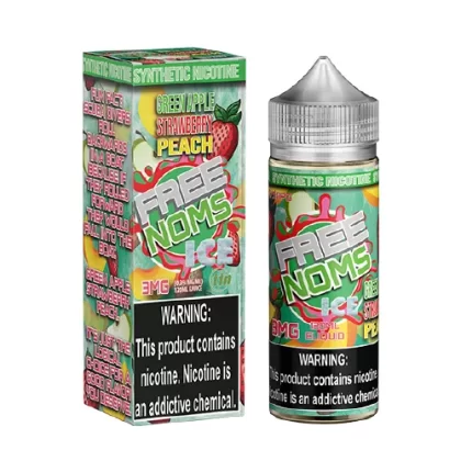 Icy Tart Green Apple Strawberry Peach by Freenoms 120ML - 0MG