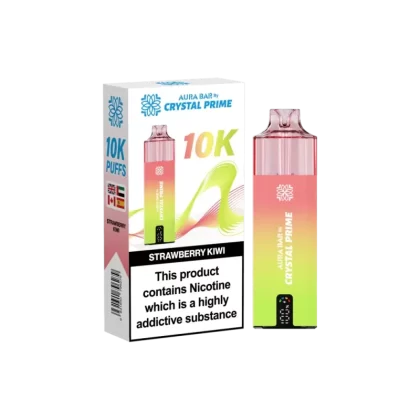 Aura Bar 10K Prefilled Pod Kit By Crystal Prime - Blueberry Cherry Cranberry